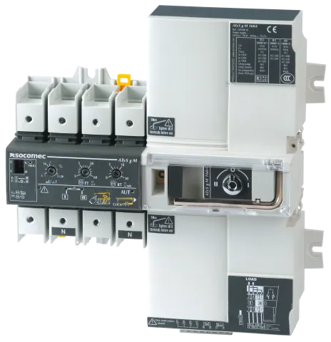 SOCOMEC - Inverseur de source motorisé 2P 63A. 