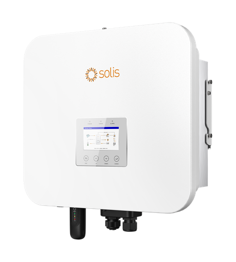 [026002150029] Solis - 6kVA 3x400V+N Hybride (sans MPPT, avec écran, batterie HT) - S6-EA3P6KAA-NV-YD-H-PRO